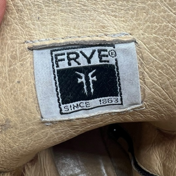 Frye Women’s Carson Roper Leather Boots Side Zip Size 9 Great Condition! Nice!! - Picture 8 of 9